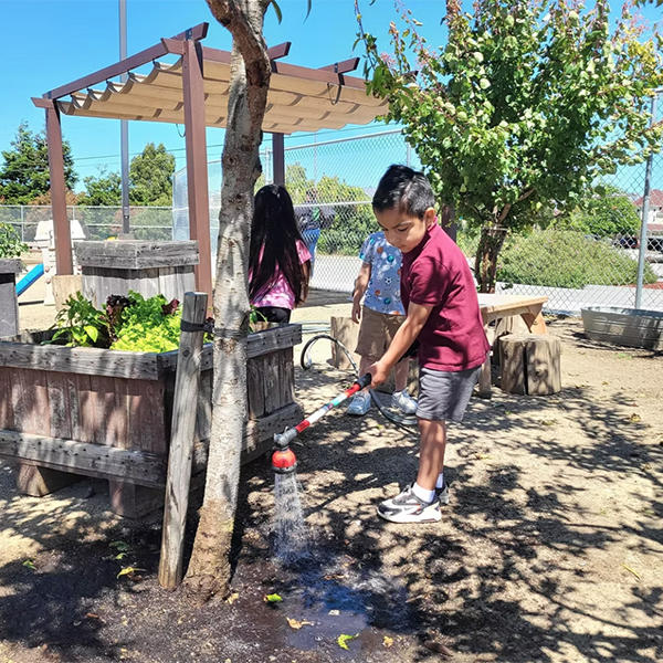 farm image 2 children on a farm